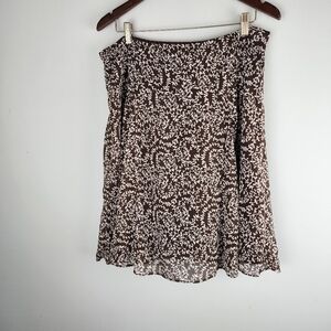 George Designs by Mark Eisen Women’s Coffee House Midi Skirt Floral Size 12